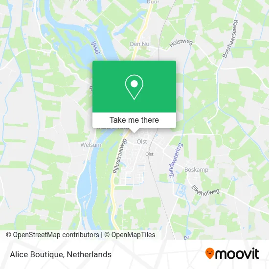 Alice Boutique map