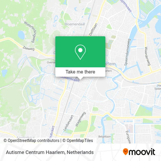 Autisme Centrum Haarlem map