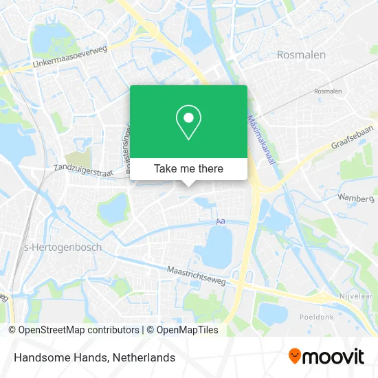 Handsome Hands map