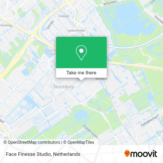 Face Finesse Studio map