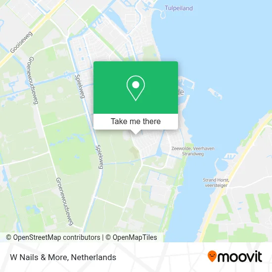 W Nails & More map