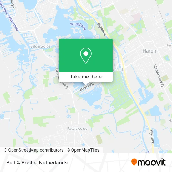 Bed & Bootje map