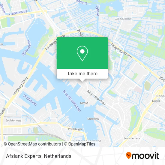 Afslank Experts map