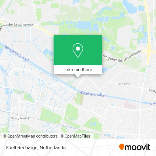 Shell Recharge map