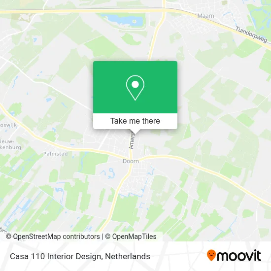 Casa 110 Interior Design map