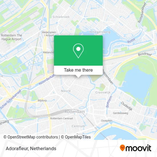 Adorafleur map