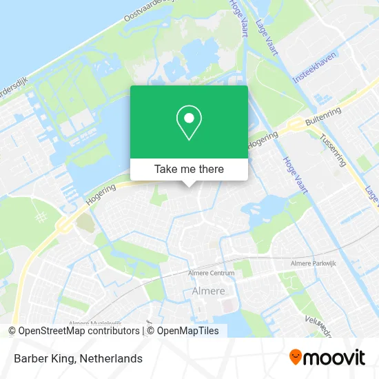 Barber King map