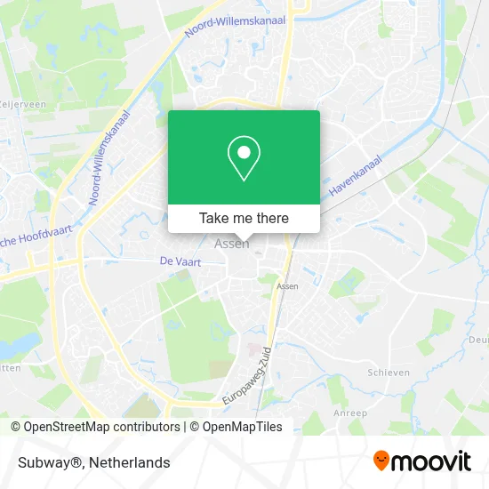 Subway® map