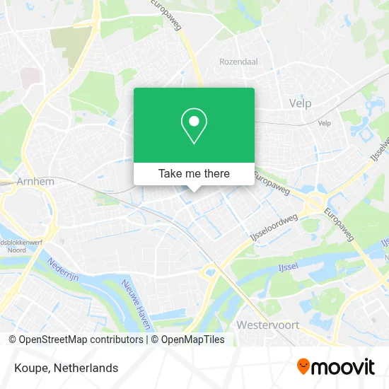 Koupe map