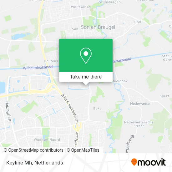 Keyline Mh map
