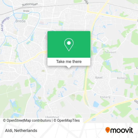 Aldi map