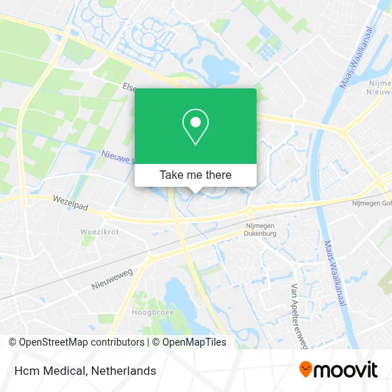 Hcm Medical map