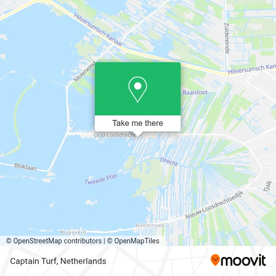 Captain Turf map