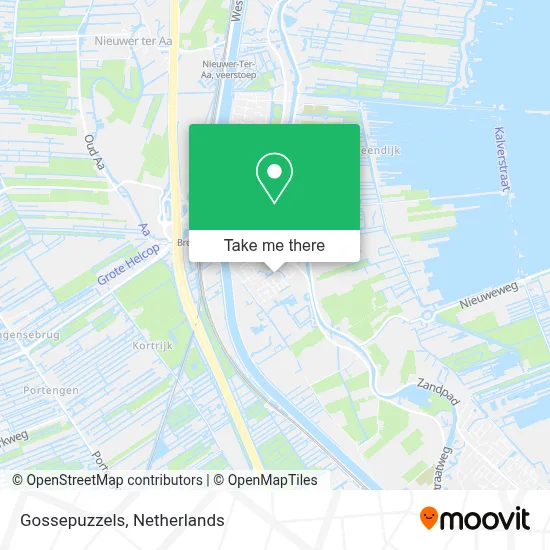 Gossepuzzels map