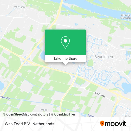 Wsp Food B.V. map