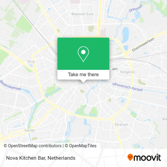 Nova Kitchen Bar map