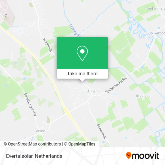 Evertalsolar map