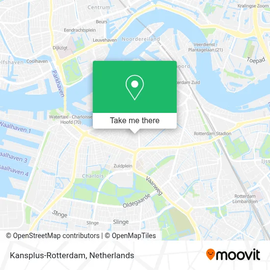 Kansplus-Rotterdam map