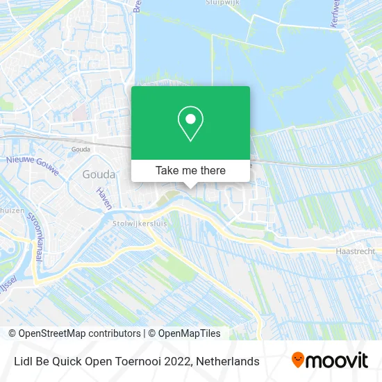 Lidl Be Quick Open Toernooi 2022 map