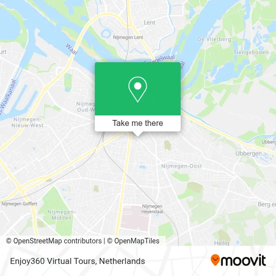 Enjoy360 Virtual Tours map