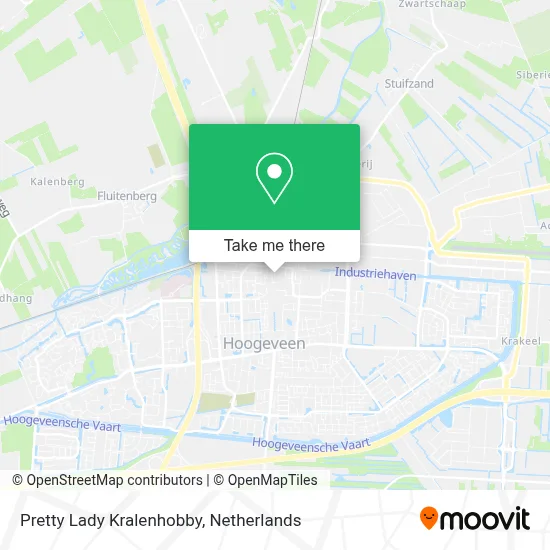 Pretty Lady Kralenhobby map