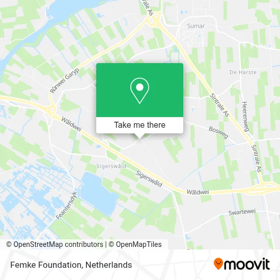Femke Foundation map