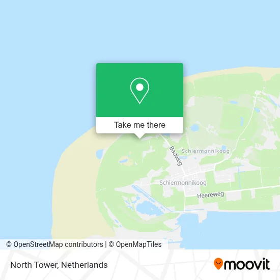 North Tower map