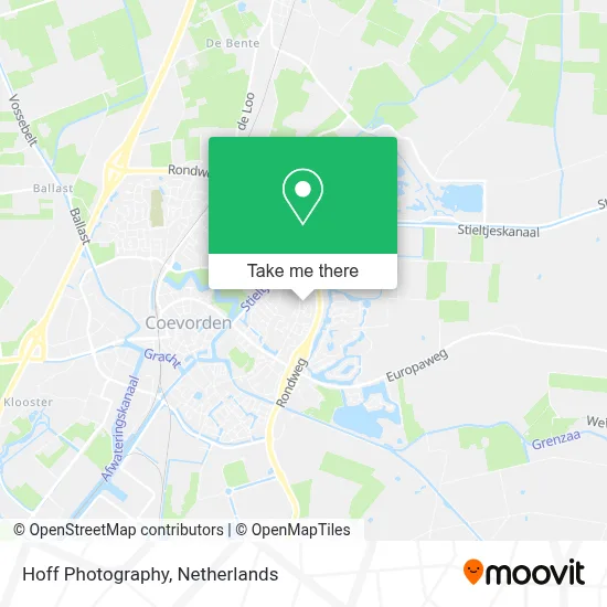 Hoff Photography map