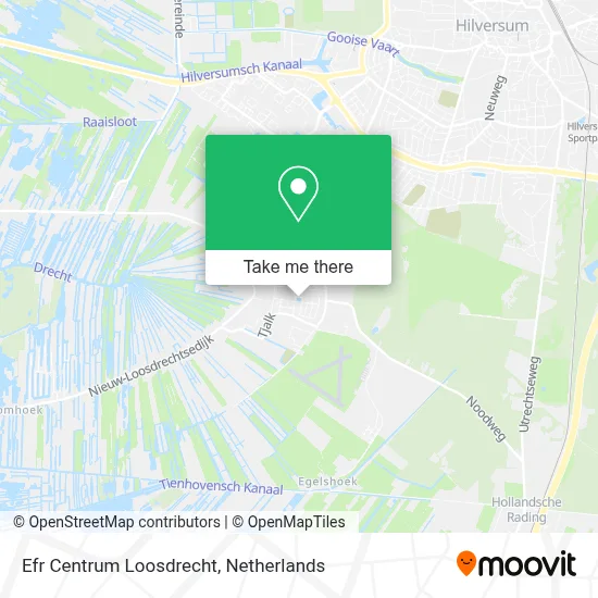 Efr Centrum Loosdrecht map