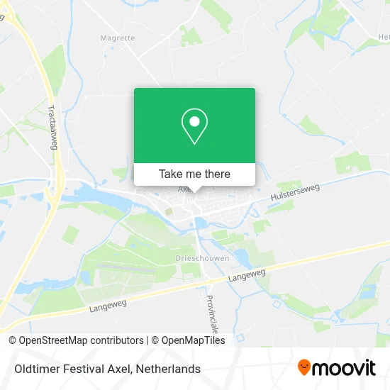 Oldtimer Festival Axel map