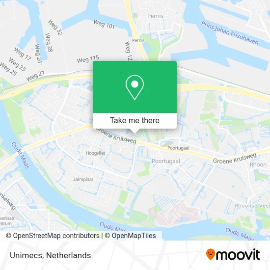 Unimecs map