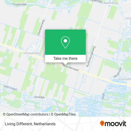 Living Different map