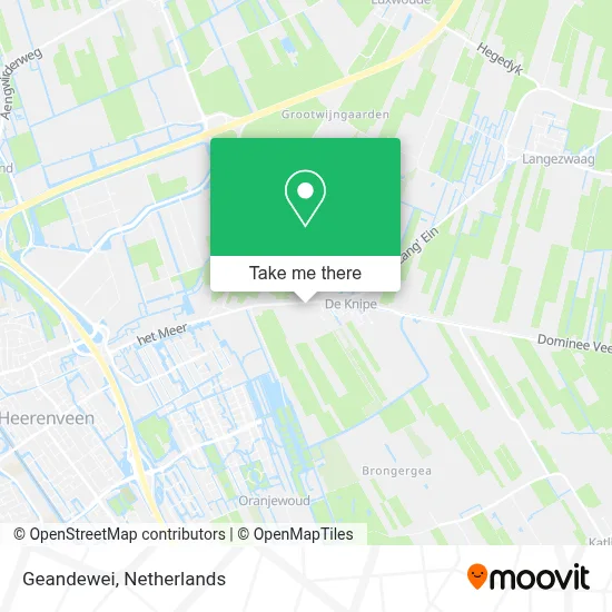Geandewei map