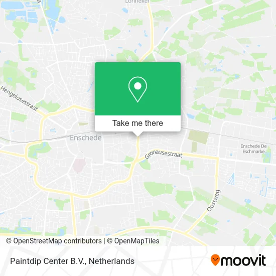 Paintdip Center B.V. map