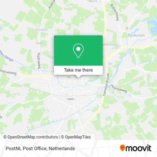 Postnl Postkantoor map