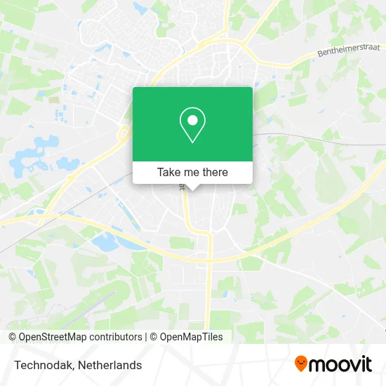 Technodak map