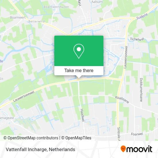Vattenfall Incharge Karte