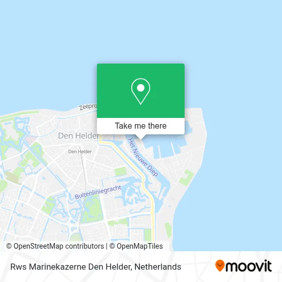 Rws Marinekazerne Den Helder map