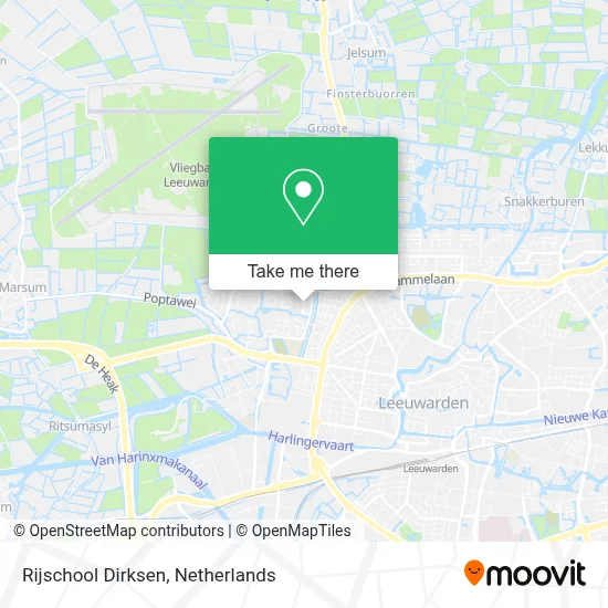 Rijschool Dirksen map