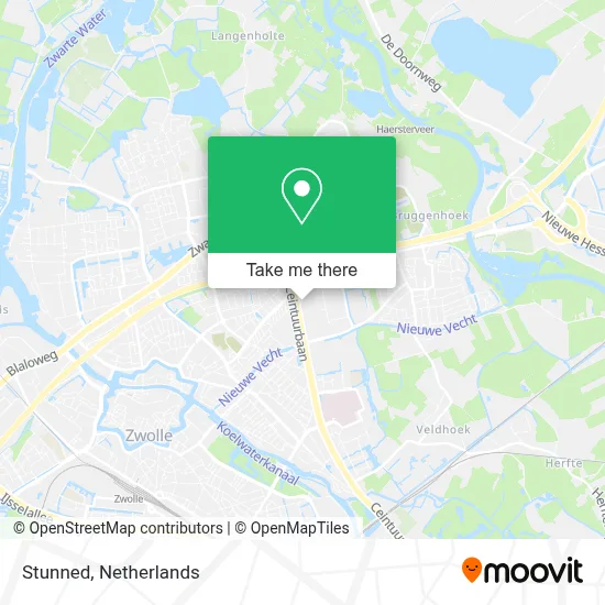 Stunned map