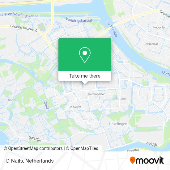 D-Nails map