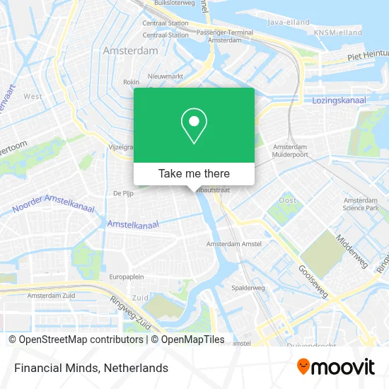 Financial Minds map