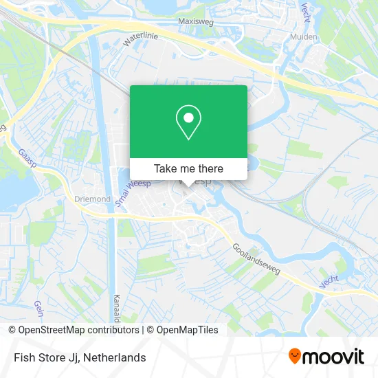 Fish Store Jj map