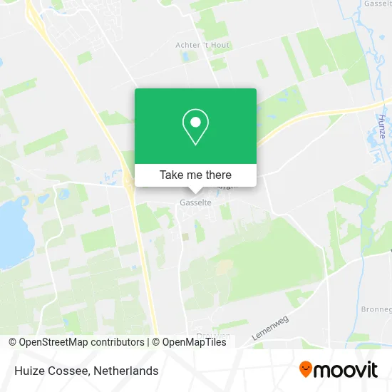 Huize Cossee map
