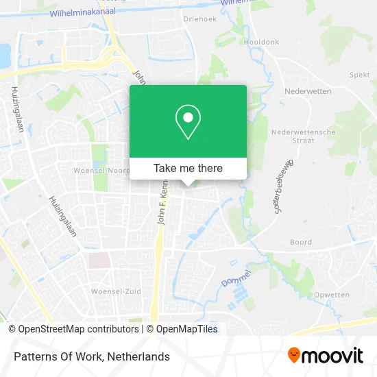 Patterns Of Work map