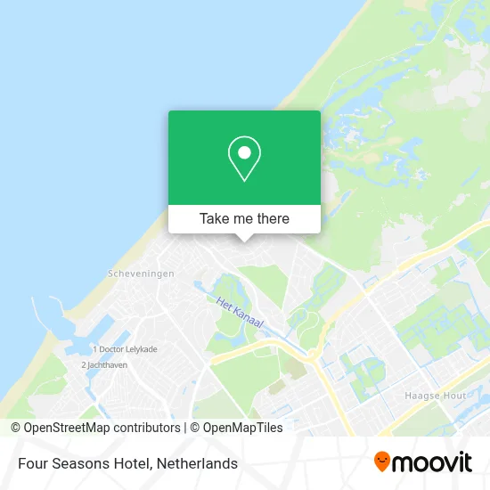 Hotel Four Seasons map