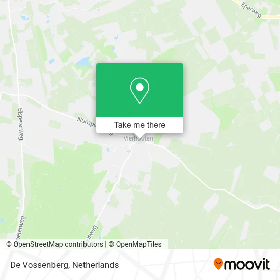 De Vossenberg Karte