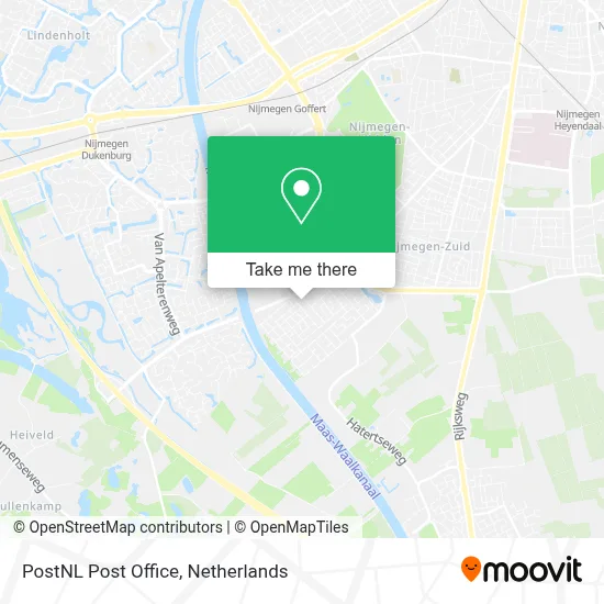 Postnl Postkantoor map