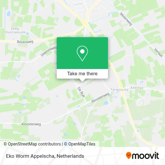 Eko Worm Appelscha map