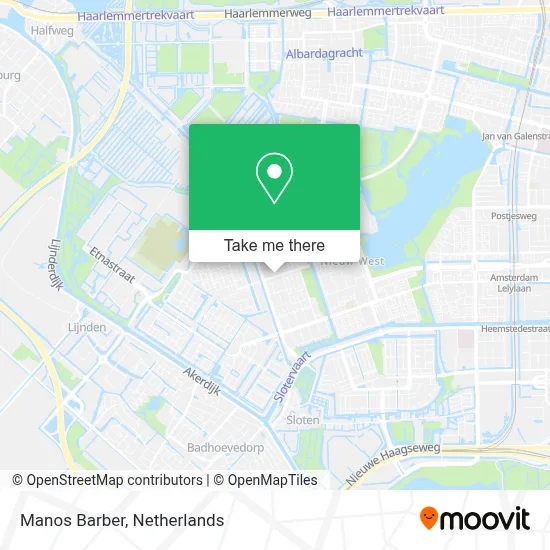 Manos Barber map